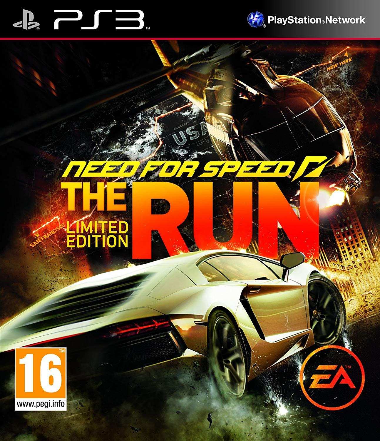 PS3 NEED FOR SPEED THE RUN  - ORJİNAL OYUN - SIFIR JELATİN