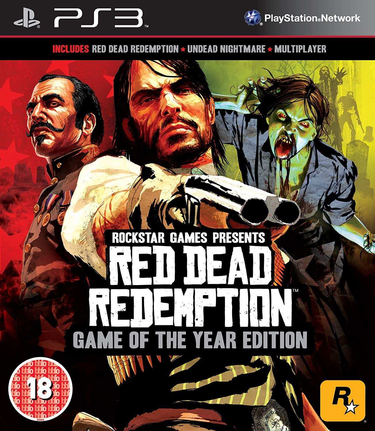 PS3 RED DEAD REDEMPTİON GAME OF YEAR EDITION - ORJİNAL OYUN - SIFIR JELATİN